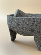 Traditional Three-Legged Molcajete