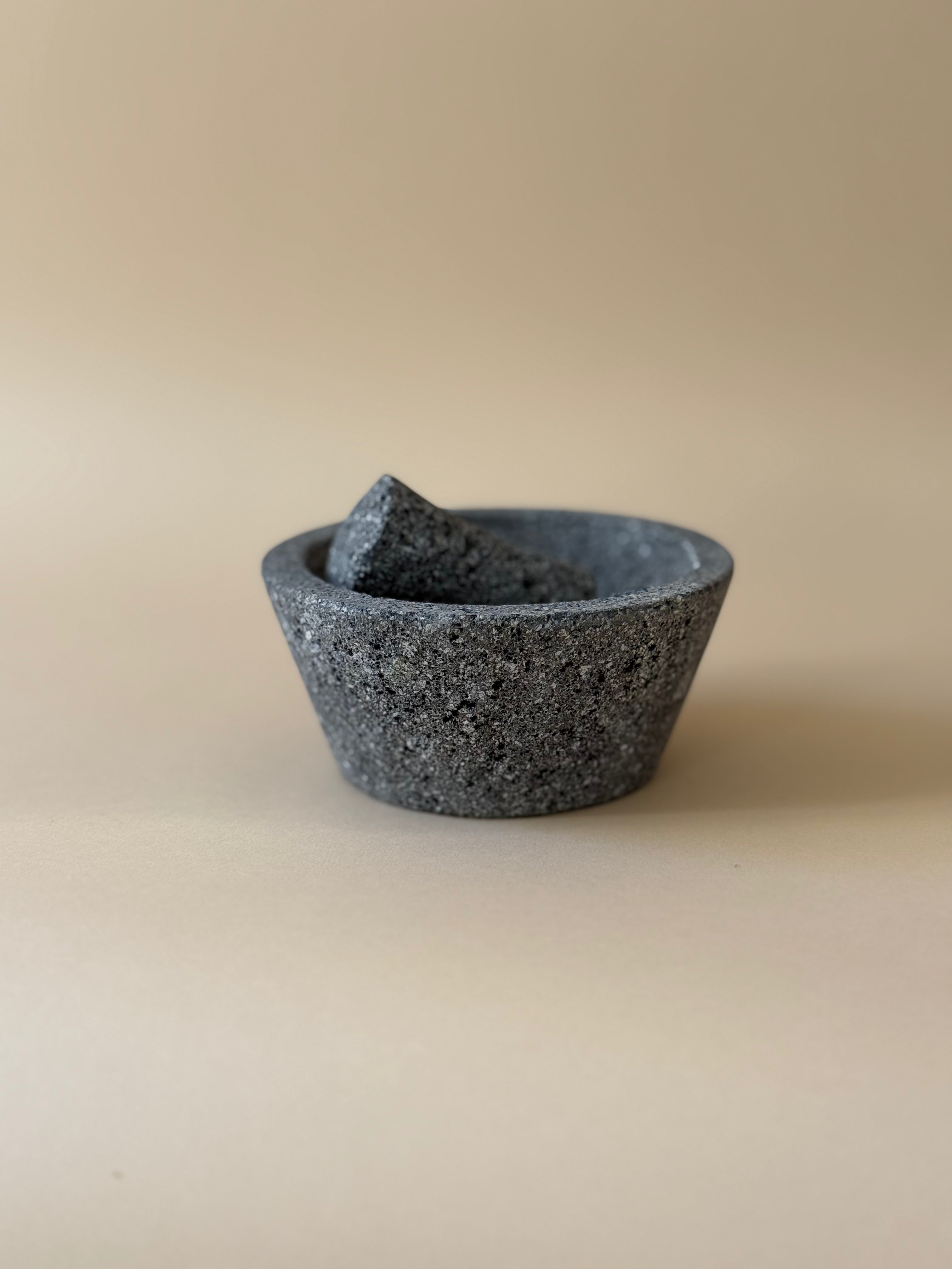 Morterito- Small Volcanic Stone Mortar