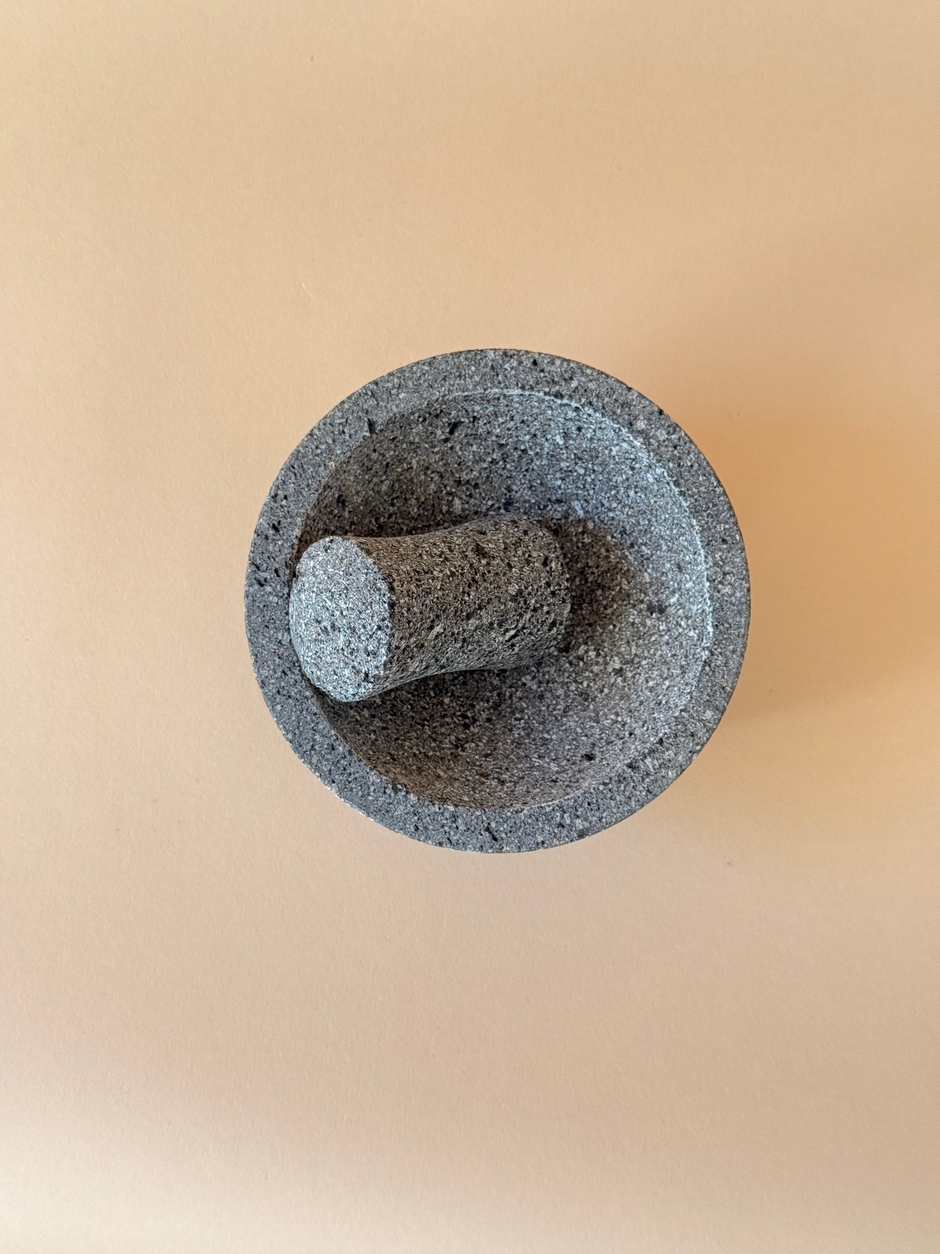 Morterito- Small Volcanic Stone Mortar