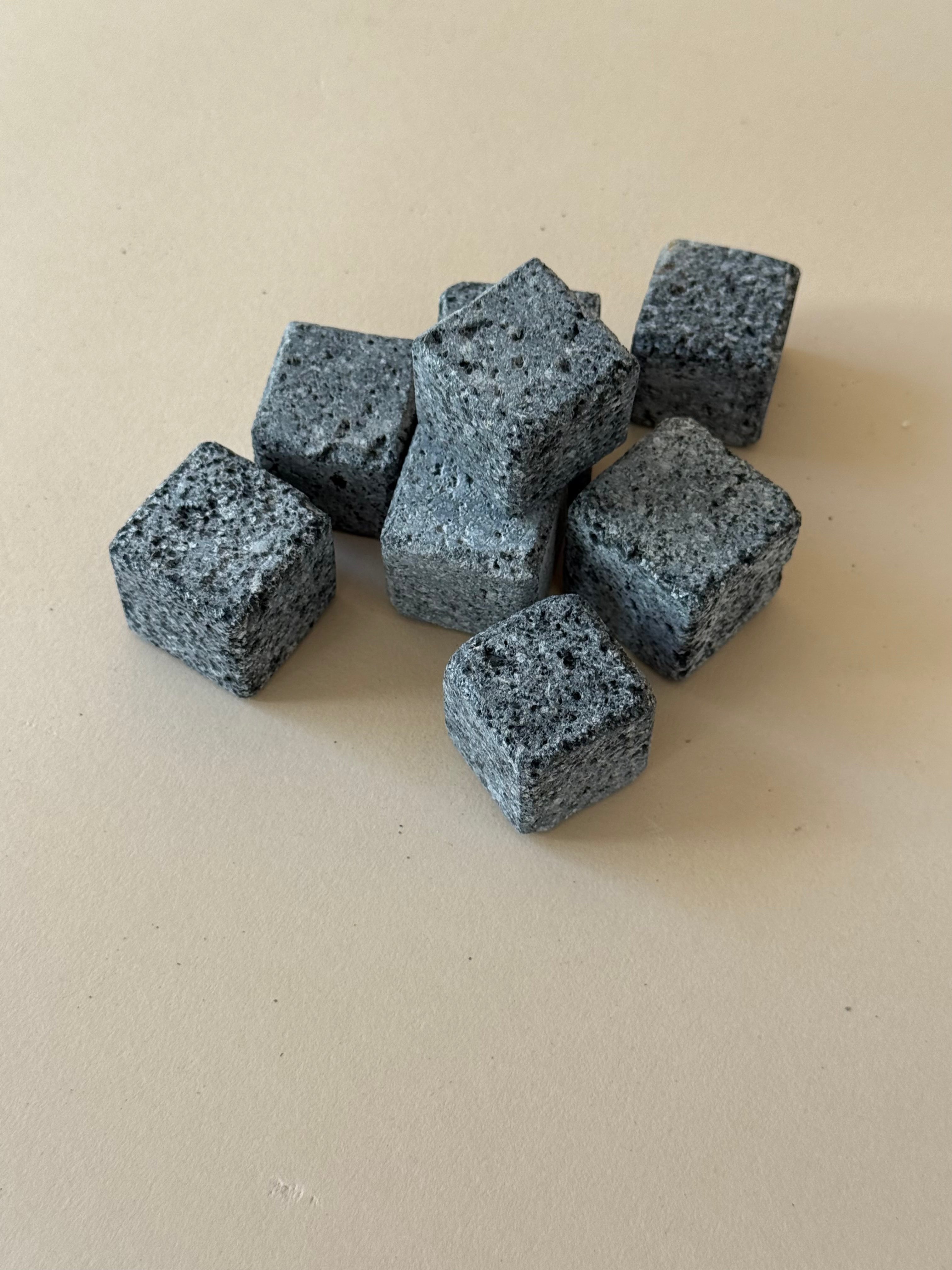 Volcanic Stone Beverage Cubes - Set of 4