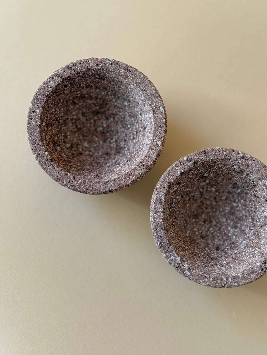 Mini Red Bowls – Natural Volcanic Stone