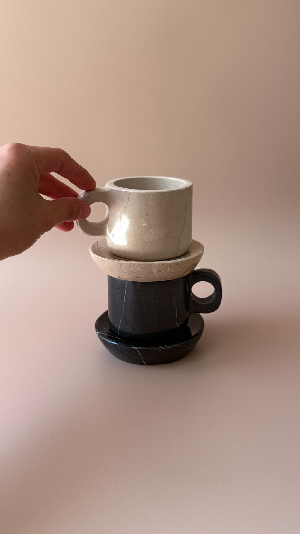 Solid Marble Mugs