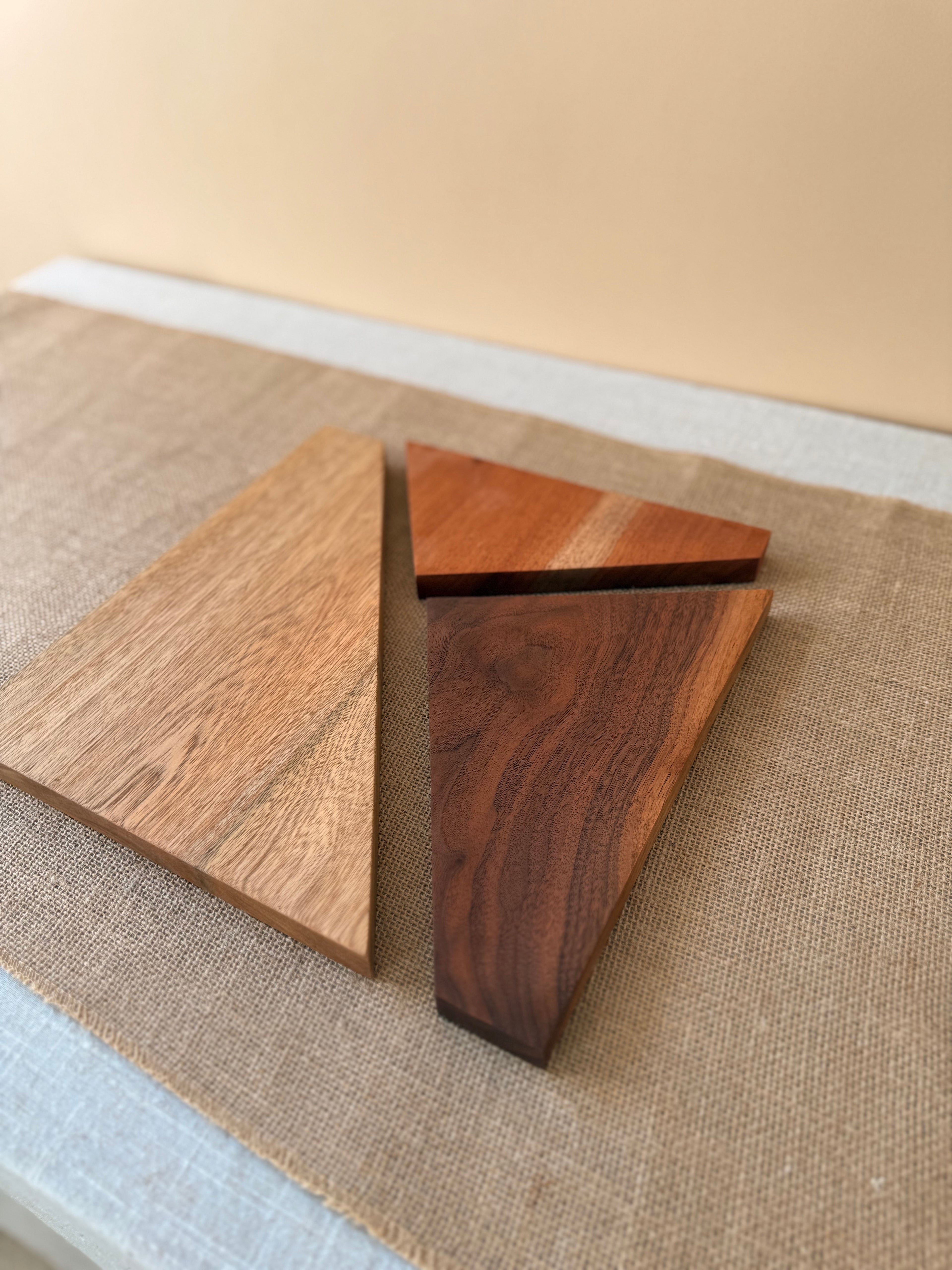 The Trinity Platter | Rosa Morada, Cedar & Walnut