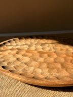 Hand-Carved Wooden Tray