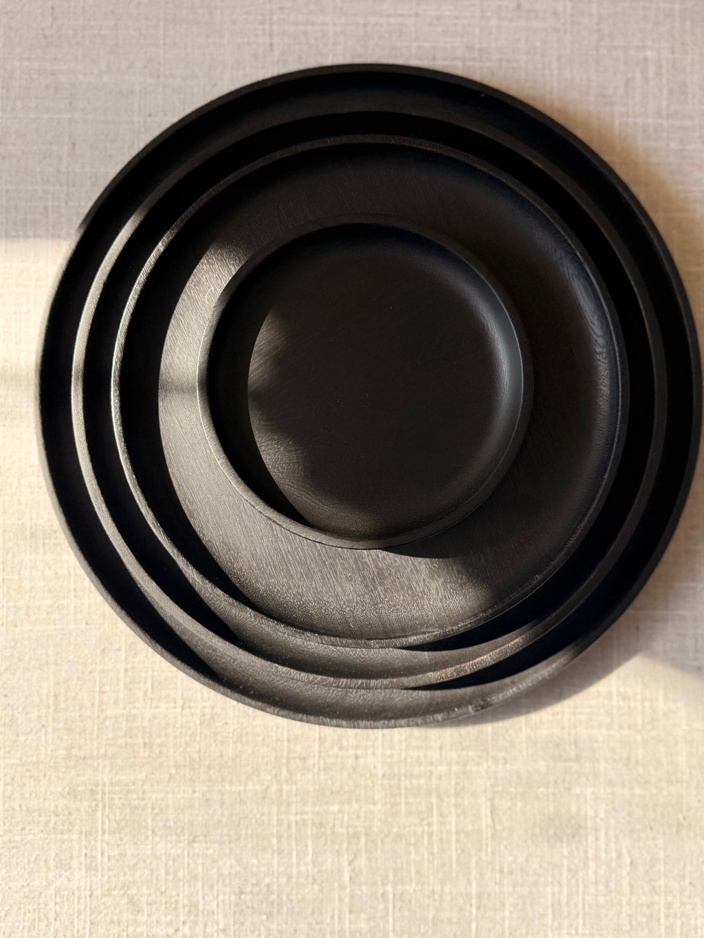 The Obsidian Collection | 4-Piece Rosa Morada Set-Noir Finish