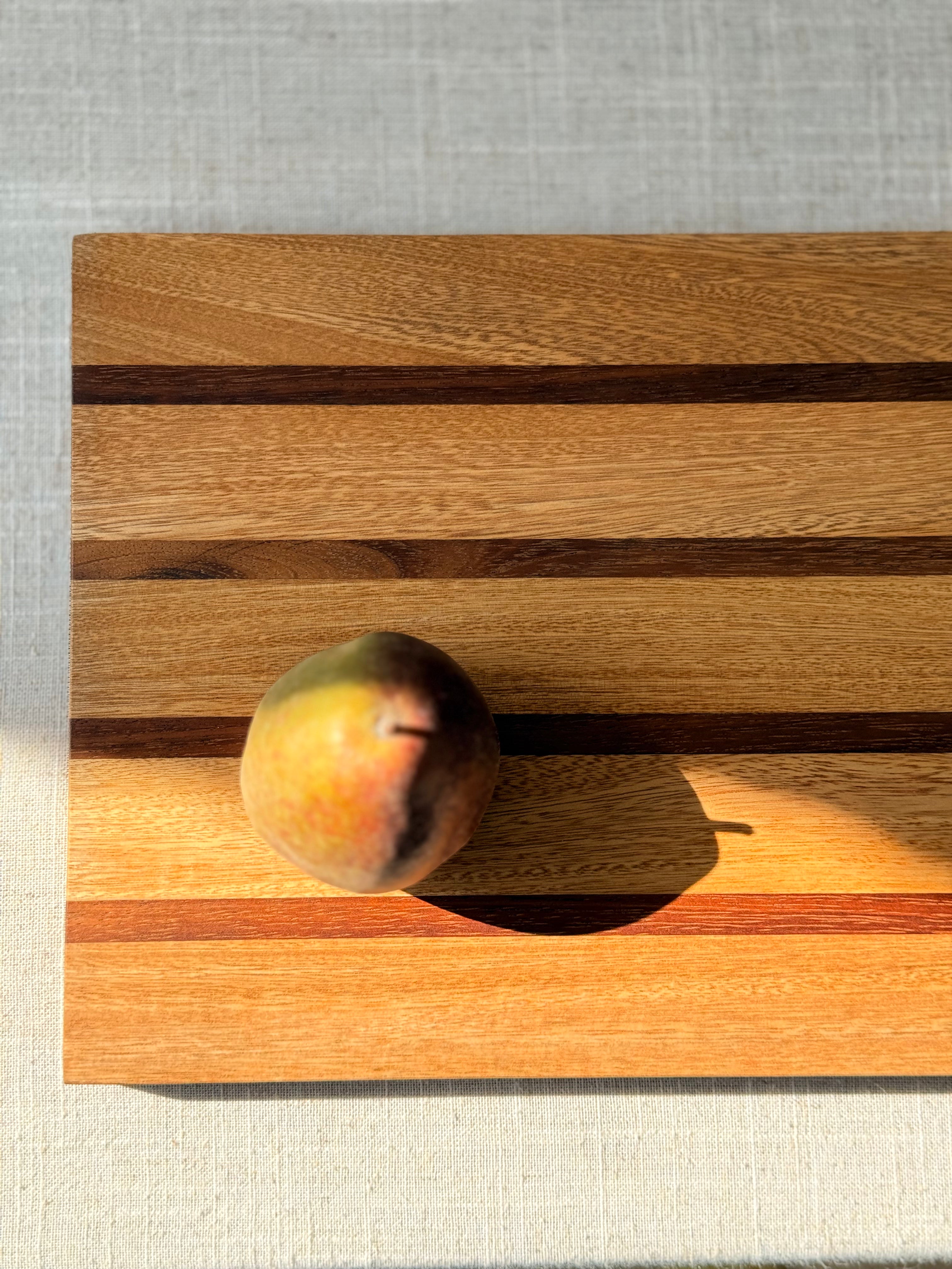 Two tone Cutting Board | Rosa Morada & Cedar Edition