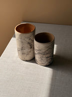 Binni Zaa Aztlan Collection | Atzompa Smoke-Etched Tumblers