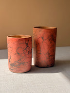 Binni Zaa Grana Collection | Atzompa Smoke-Etched Tumblers