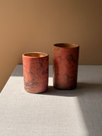 Binni Zaa Grana Collection | Atzompa Smoke-Etched Tumblers